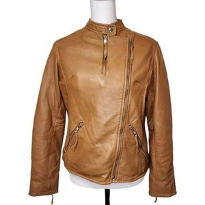 Superior NY Leather Moto Jacket L